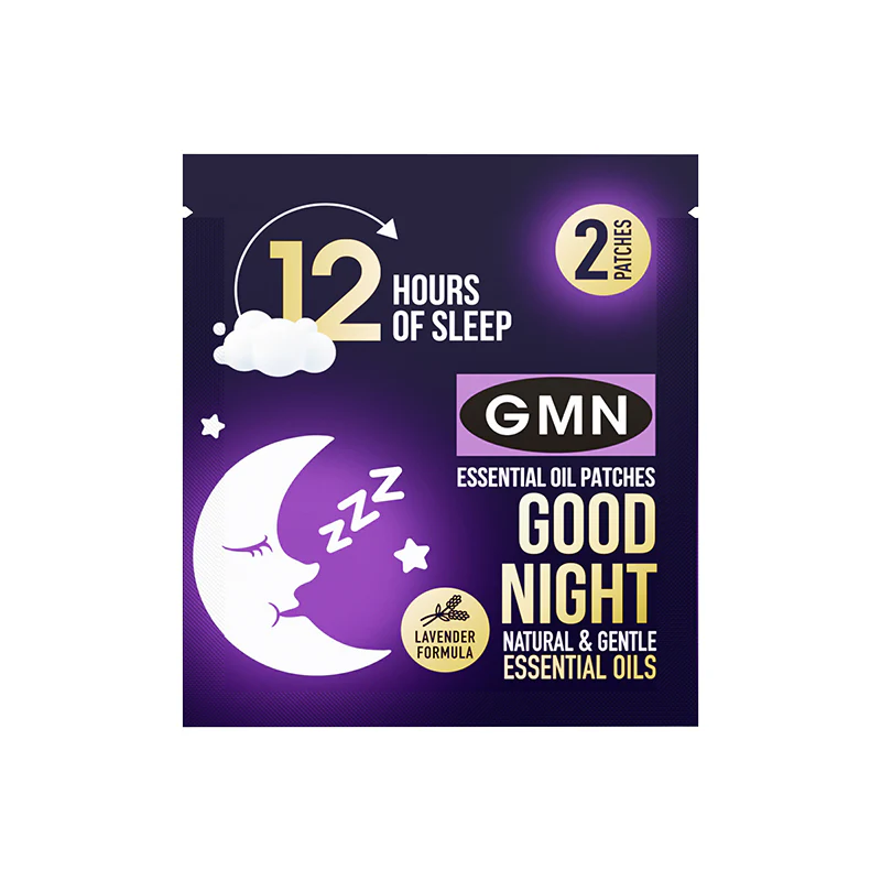 【BEGGI】GMN 精油晚安貼 12小包 共24片 (EXP:01/2027) GMN Good Night Essential Oil 24 Patches