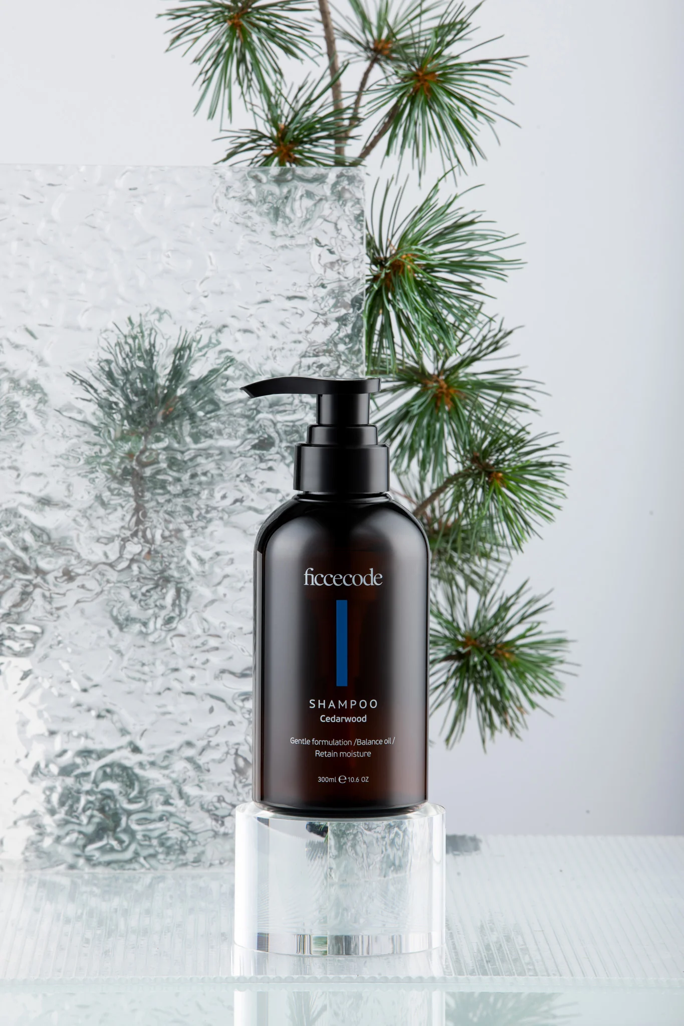 【ficcecode 菲斯寇】雪松蓬鬆洗髮精300mL (EXP:03/2027) Cedarwood Shampoo 300mL