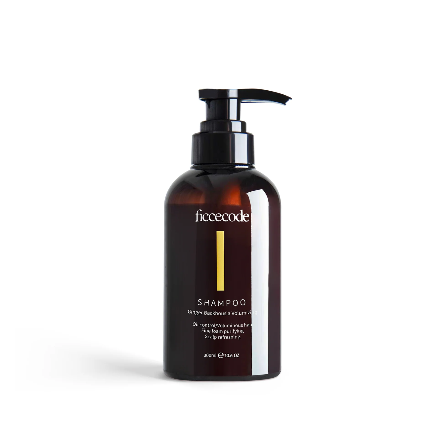 【ficcecode 菲斯寇】生薑豐盈洗髮精300mL (EXP:01/2027) Ginger Repair & Care Shampoo 300mL