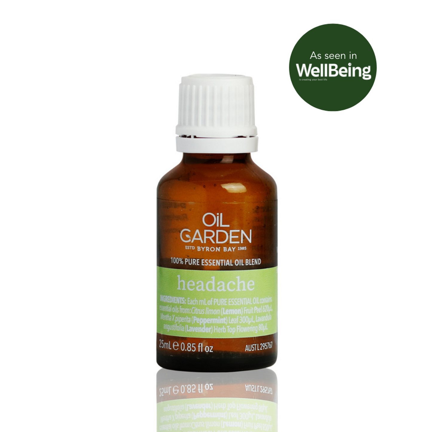 【Oil Garden】舒躁寧神複方精油25mL (EXP:04/2026) Headache Ease Essential Oil Blend 25mL