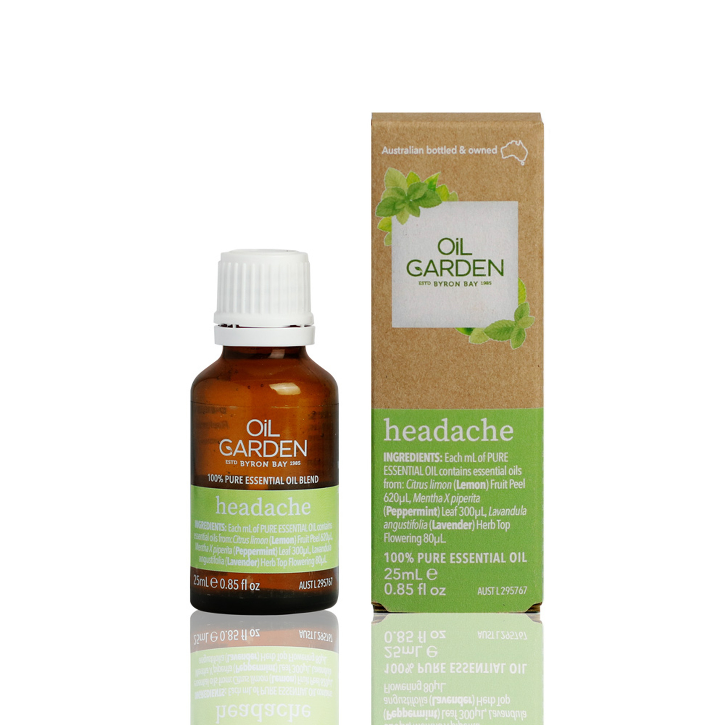 【Oil Garden】舒躁寧神複方精油25mL (EXP:04/2026) Headache Ease Essential Oil Blend 25mL