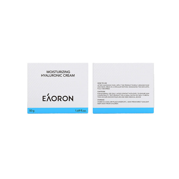 【EAORON】潤澤水光霜 50mL 有效日期 2026.03 Hyaluronic Moisturiser 50mL