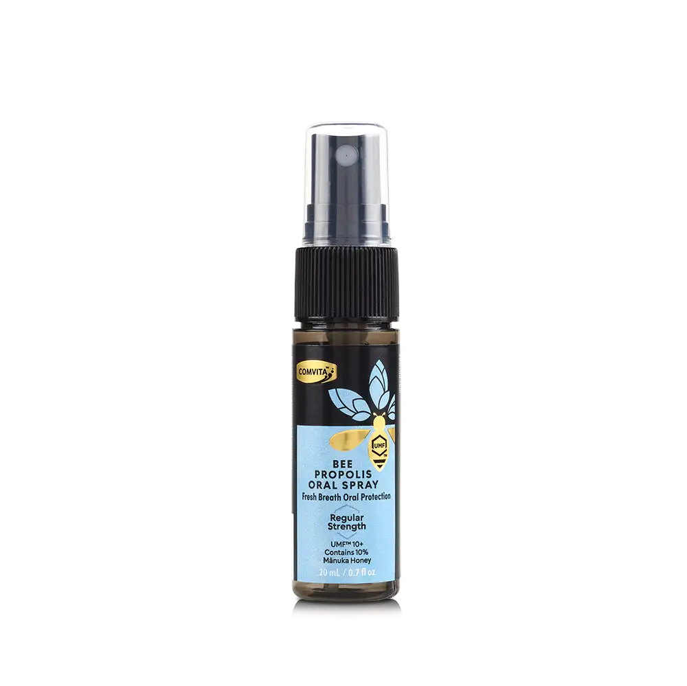 新包裝【COMVITA 康維他】蜂膠噴劑-日常款 20mL Propolis Oral Spray Regular Strength 20mL