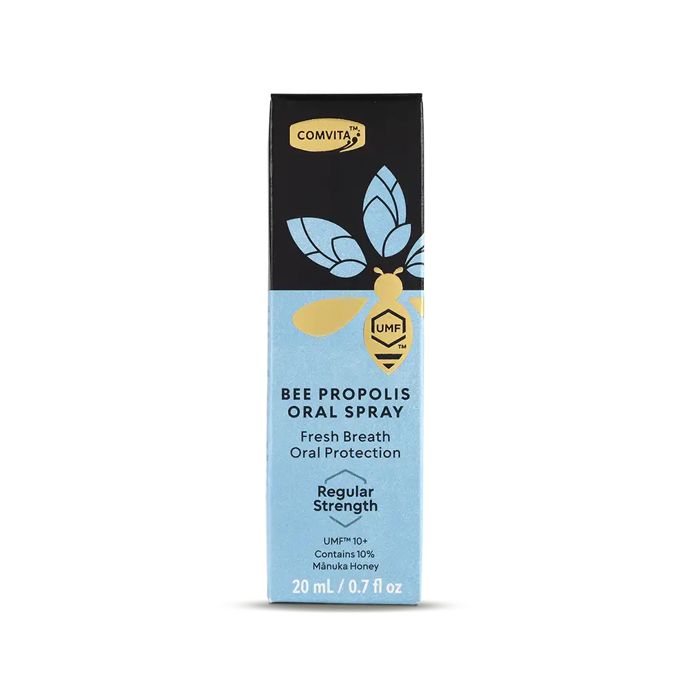 新包裝【COMVITA 康維他】蜂膠噴劑-日常款 20mL Propolis Oral Spray Regular Strength 20mL
