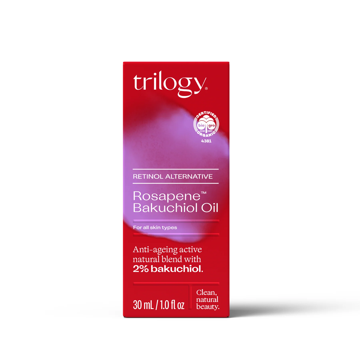 【trilogy】視黃醇精華油30mL (EXP:06/2027) Rosapene Bakuchiol Oil, 30mL