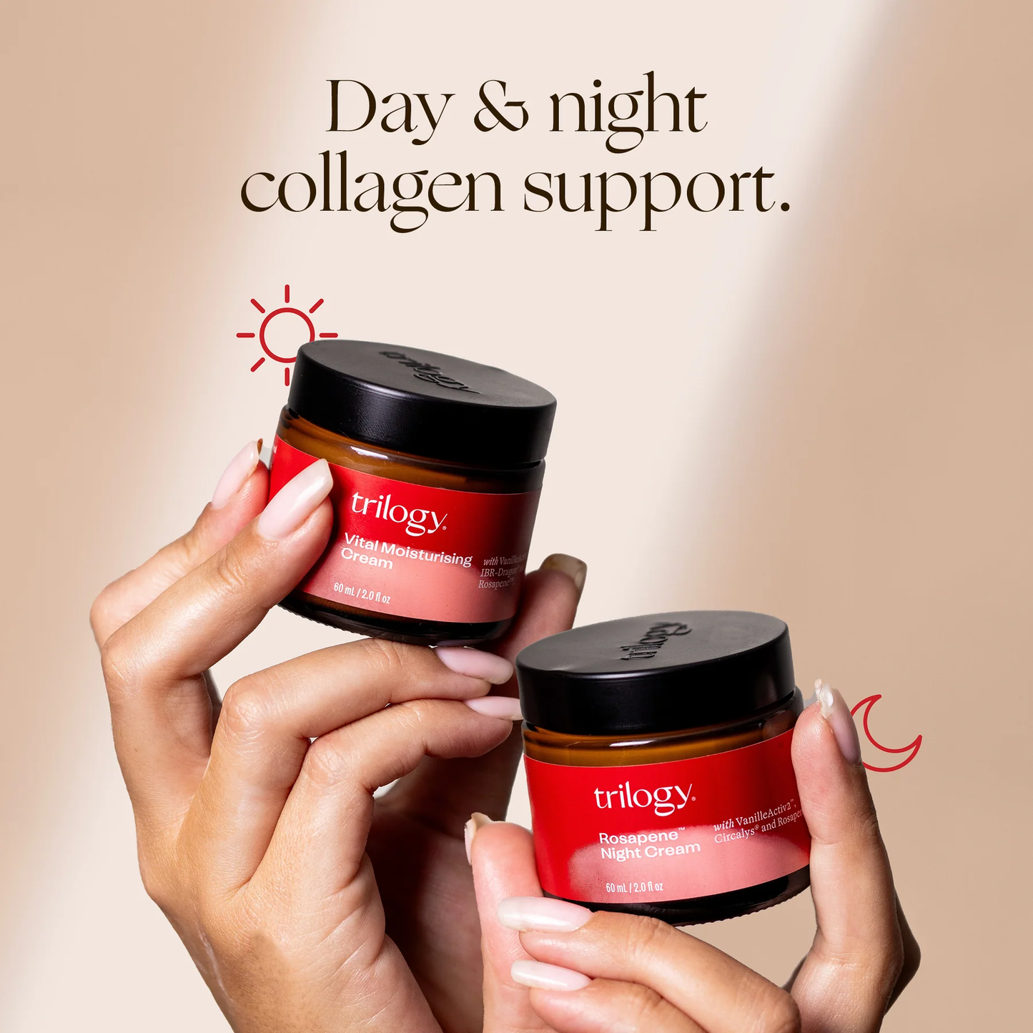 【trilogy】活力保濕霜 60mL (EXP:07/2026) Vital Moisturising Cream 60mL