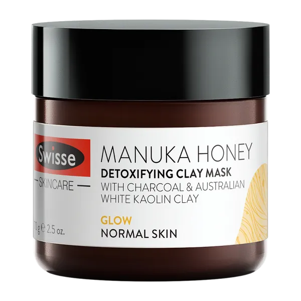 【Swisse】 麥蘆卡蜂蜜深層清潔面膜 70g 有效日期 2026.09 Skincare Manuka Honey Detoxifying Clay Mask 70g