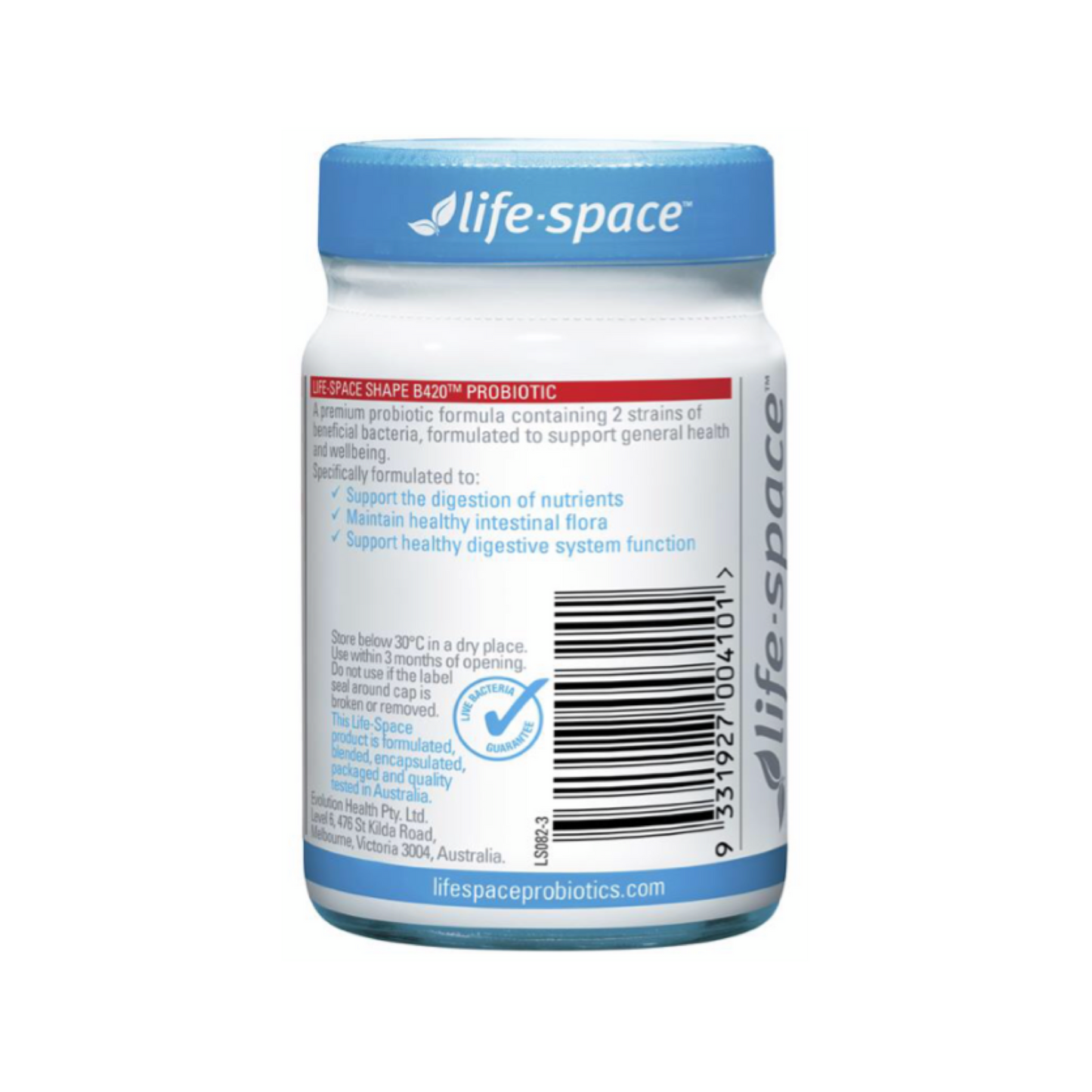 預購【Life Space】 B420 塑身益生菌 60顆 Shape B420 Probiotic 60 Capsules