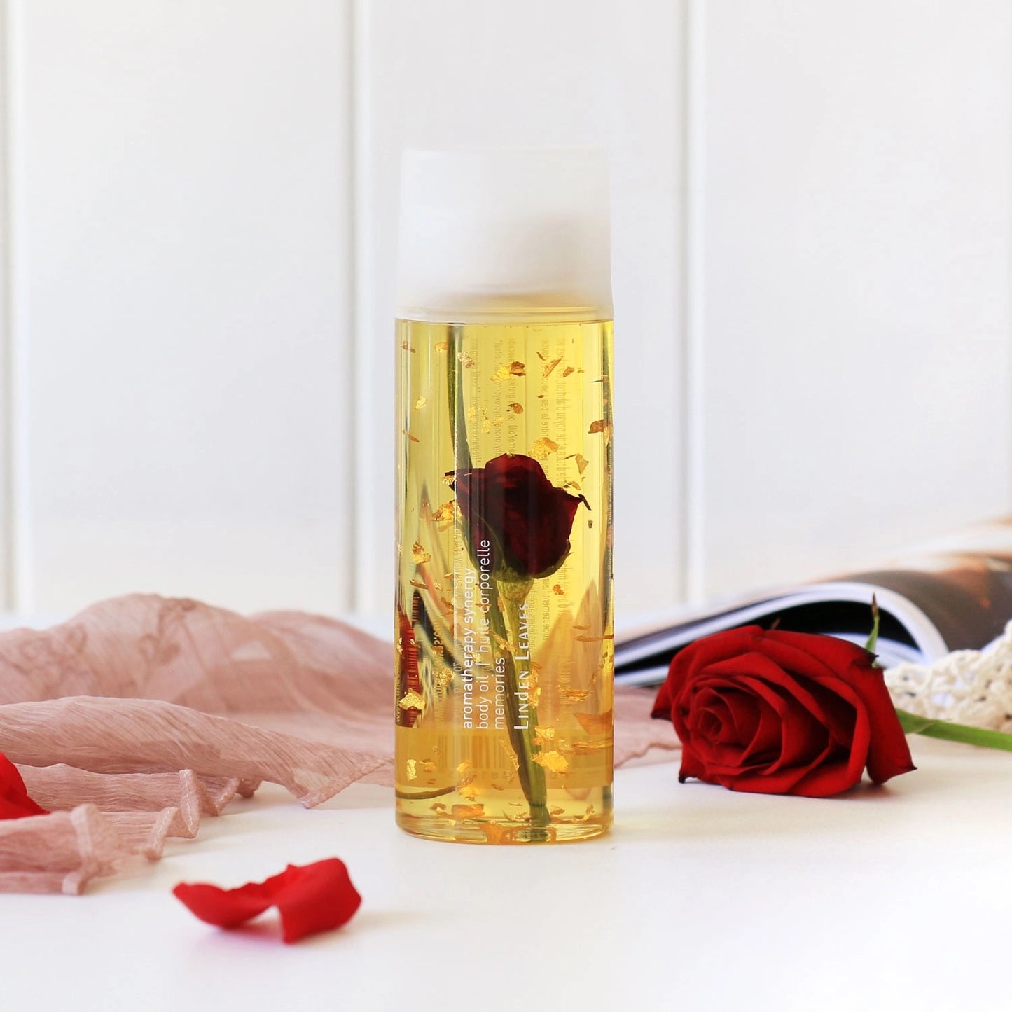 【Linden Leaves】金箔甜蜜回憶身體沐浴按摩油 250mL Memories Body Oil – Gold Edition 250mL