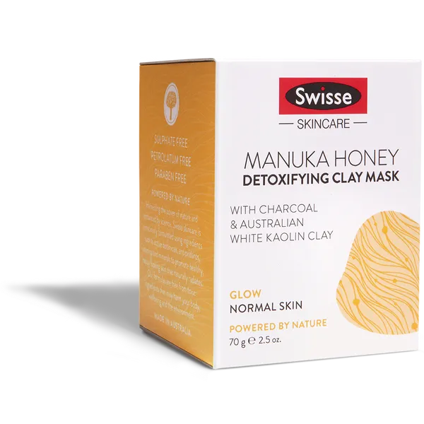 【Swisse】 麥蘆卡蜂蜜深層清潔面膜 70g 有效日期 2026.09 Skincare Manuka Honey Detoxifying Clay Mask 70g