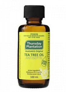【Thursday Plantation 星期四農莊】 100% 茶樹精油 100mL 有效日期 2027.08 100% Tea Tree Oil 100mL