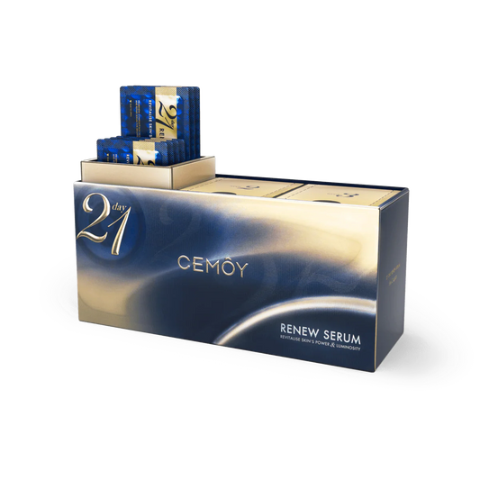 即期品【CEMOY】 21天極光晚安精華 2mL *21包 (EXP:09/2025) 21 Day Renew Serum 1 Kit