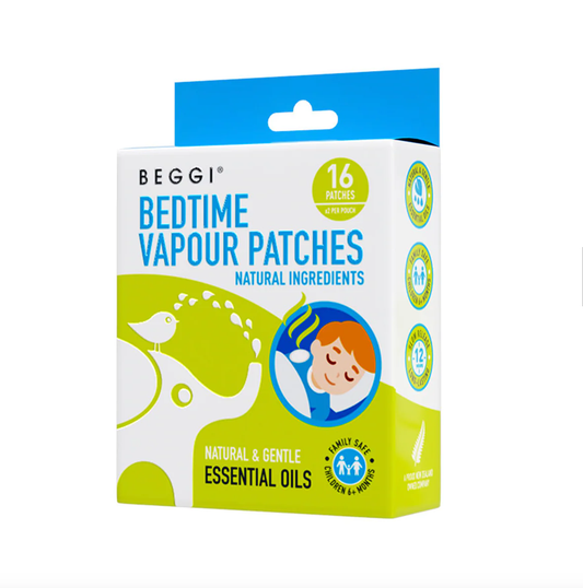 【BEGGI】兒童精油貼片16入 (EXP:08/2026)  Kids Bedtime Vapour Patches 16 Patches