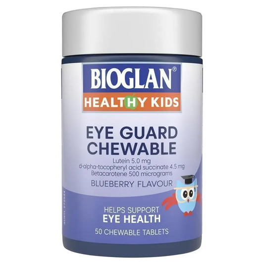 預購【BIOGLAN 】兒童護眼咀嚼片50粒 Kids Eye Guard Chewable 50 Tablets