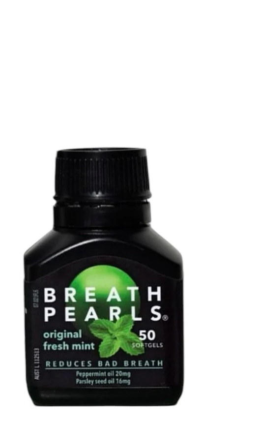 預購【Breath Pearls】口氣清新膠囊 50顆 Breath Pearls Original (50 Softgels)