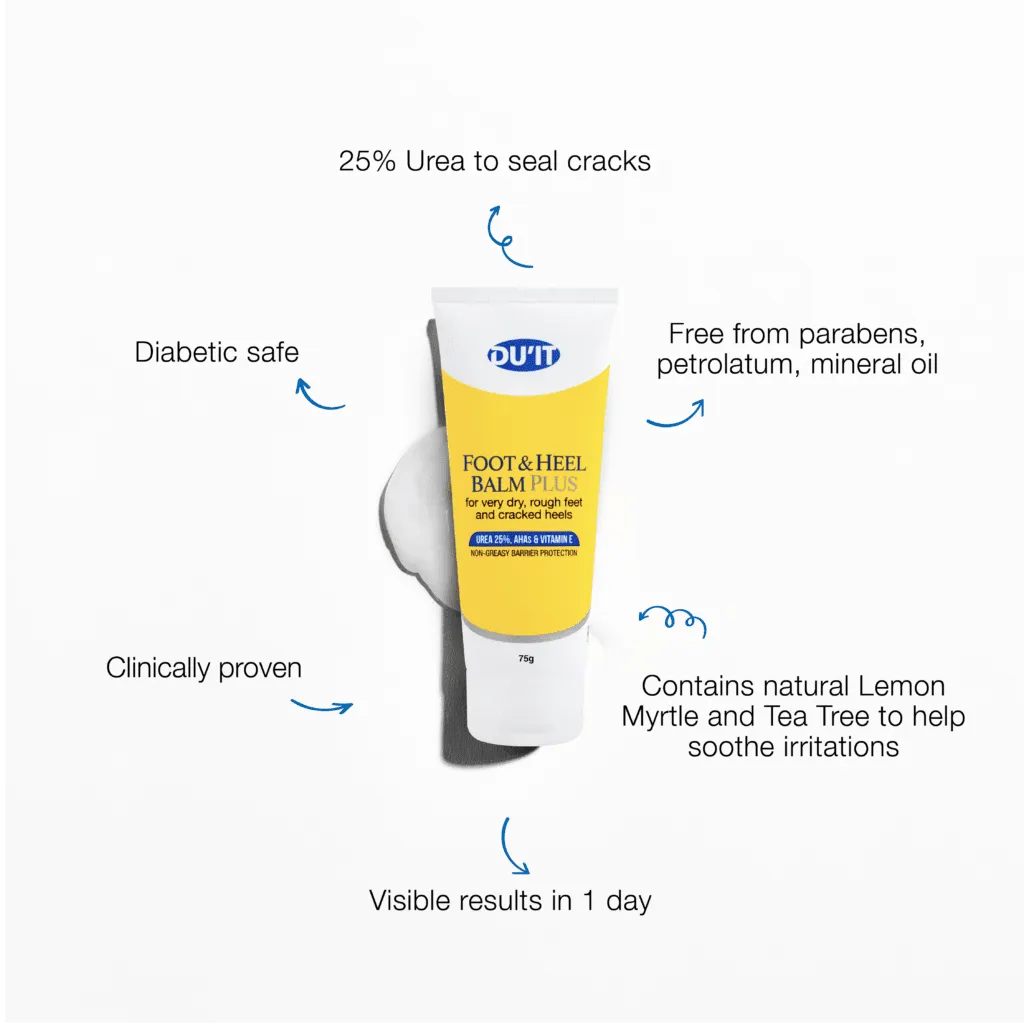 【DU'IT】腳跟修護霜 50g Foot & Heel Balm Plus Dry Skin Foot Cream 50g