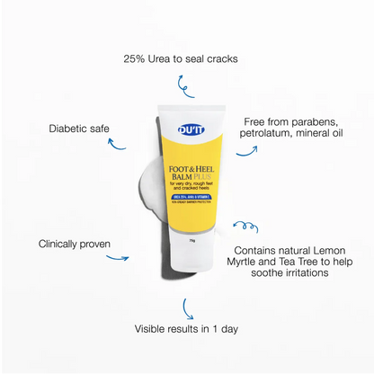 【DU'IT】腳跟修護霜 50g Foot & Heel Balm Plus Dry Skin Foot Cream 50g