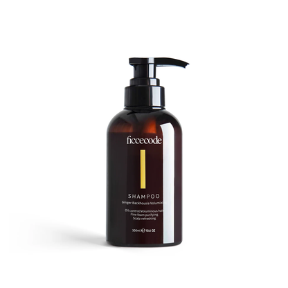 【ficcecode 菲斯寇】生薑豐盈洗髮精300mL (EXP:01/2027) Ginger Repair & Care Shampoo 300mL