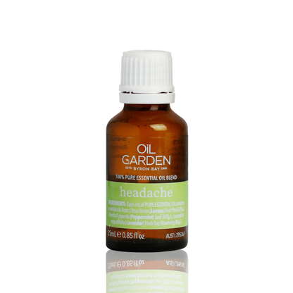 【Oil Garden】舒躁寧神複方精油25mL (EXP:04/2026) Headache Ease Essential Oil Blend 25mL
