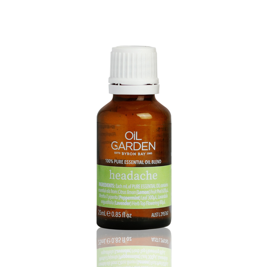 【Oil Garden】舒躁寧神複方精油25mL (EXP:04/2026) Headache Ease Essential Oil Blend 25mL