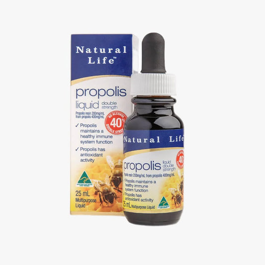 【Natural Life™】 蜂膠液 30mL 40% (EXP:09/2026) Double Strength Propolis Liquid 30mL