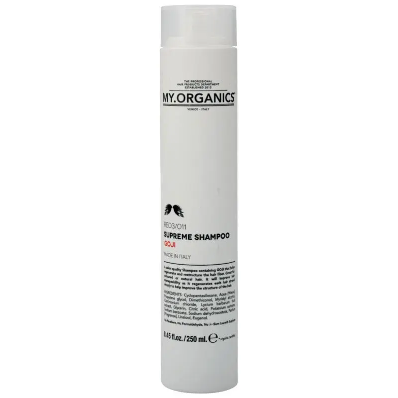 【MY.ORGANICS】 枸杞保濕洗髮精250mL Goji Supreme Shampoo 250mL
