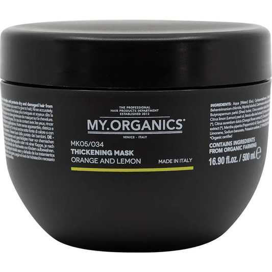 【MY.ORGANICS】甜橙檸檬豐盈髮膜500mL Thickening Mask 500mL