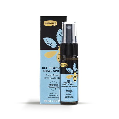 新包裝【COMVITA  康維他】蜂膠噴劑-日常款 20mL Propolis Oral Spray Regular Strength 20mL