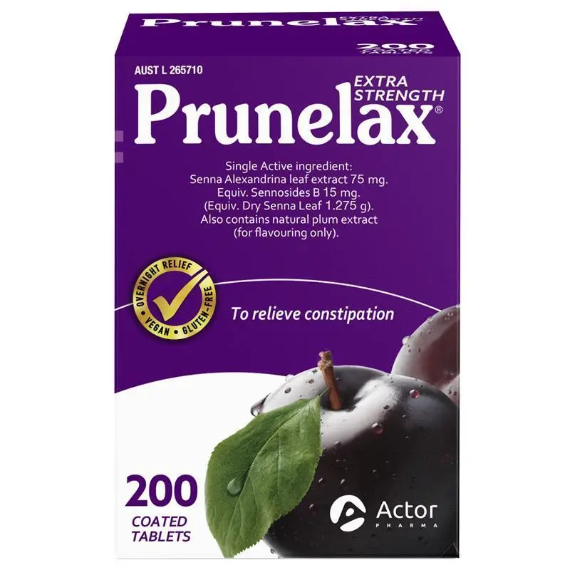 預購【Prunelax】西梅錠 200顆 Prunelax 200 Tablets Exclusive Size