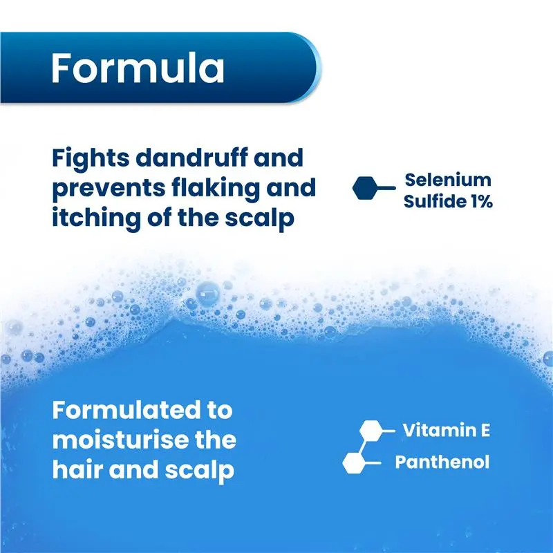 【Selsun】Blue 保濕補水洗髮精 200mL (EXP:03/2028) Replenishing Anti-Dandruff Shampoo 200mL