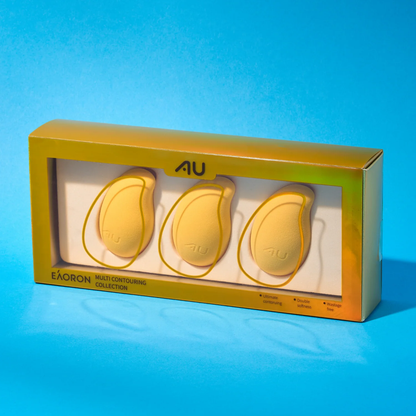 【EAORON】芒果美妝蛋 3入組 Set of 3 - AU Mango Blender