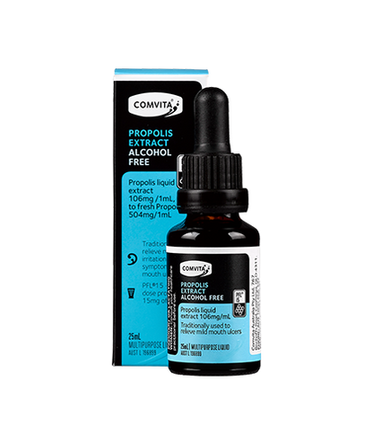 舊包裝【COMVITA  康維他】蜂膠滴劑-無酒精PFL®15 25mL (EXP:12/2027) Propolis Extract Alcohol Free PFL®15 25mL