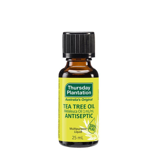 【Thursday Plantation 星期四農莊】100% 茶樹精油 25mL 100% Tea Tree Oil 25mL
