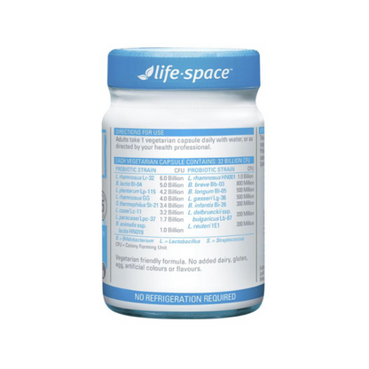 預購【Life Space】成人益生菌 60顆 Broad Spectrum Probiotic 60 Capsules
