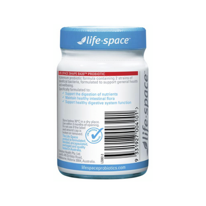 預購【Life Space】 B420 塑身益生菌 60顆 Shape B420 Probiotic 60 Capsules