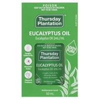 【Thursday Plantation 星期四農莊】尤加利精油 50mL 有效日期 2026.04 100% Pure Eucalyptus Oil 50mL