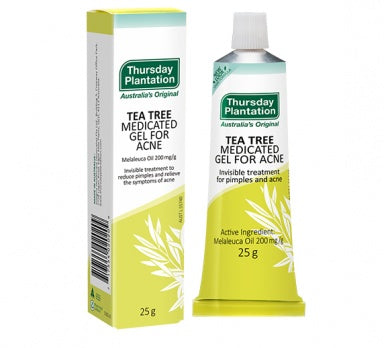 【Thursday Plantation 星期四農莊】茶樹痘痘凝膠25g 有效日期 2029.02 Tea Tree Medicated Gel for Acne 25g