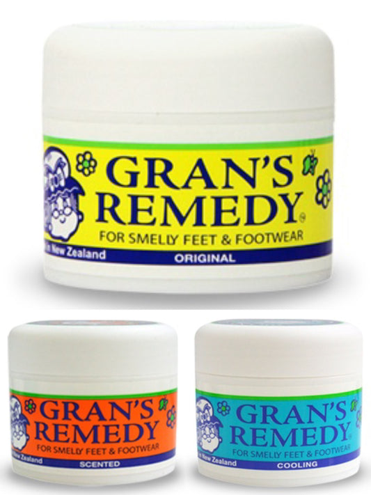 【GRAN'S REMEDY】老奶奶鞋粉50g 原味 微香 薄荷 Original Tub 50g Scented Tub 50g Cooling Tub 50g