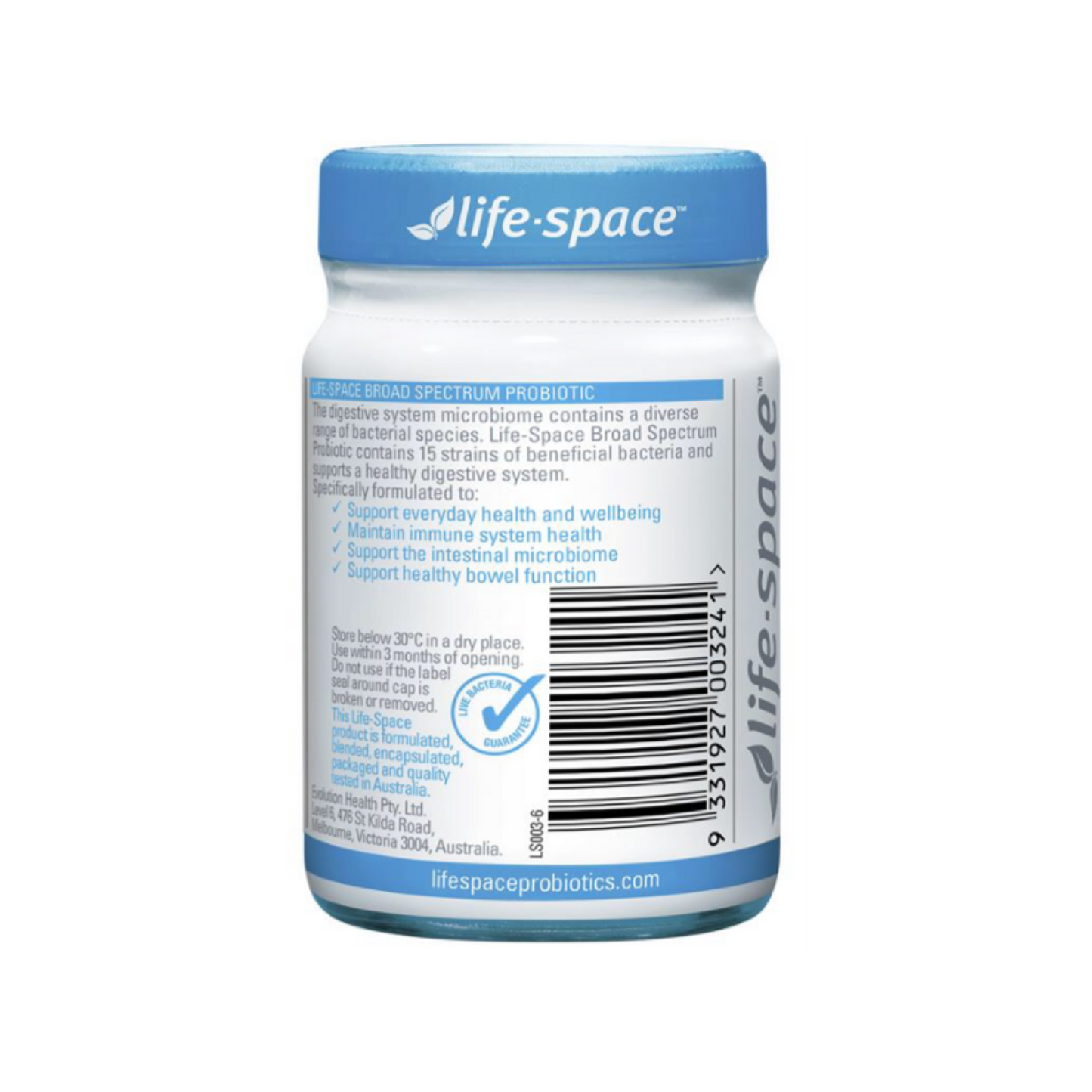 預購【Life Space】成人益生菌 60顆 Broad Spectrum Probiotic 60 Capsules