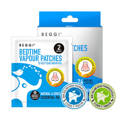 【BEGGI】成人精油貼片24入 (EXP:04/2026) Bedtime Vapour Patches Adult 24 Patches